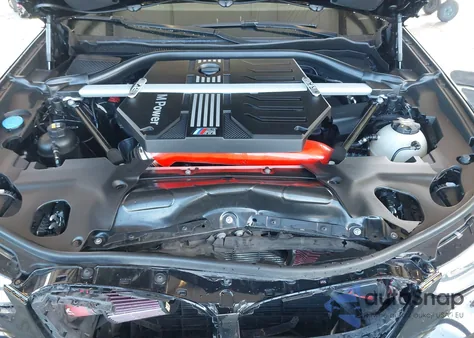 2021 BMW X3 M из США, поврежденный, VIN 5YMTS0C06M9F24560